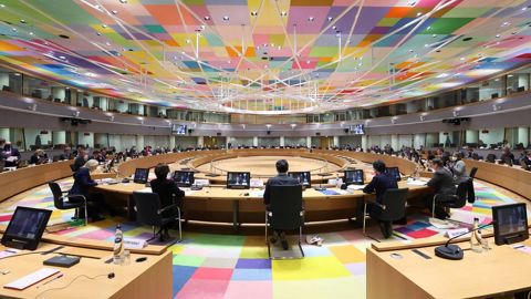 Julien Denormandie a présidé le premier conseil des ministres de l’Agriculture de l’Union européenne sous présidence française, le 17 janvier 2022 à Bruxelles. © Union européenne Julien Denormandie a présidé le premier conseil des ministres de l’Agriculture de l’Union européenne sous présidence française, le 17 janvier 2022 à Bruxelles. © Union européenne
